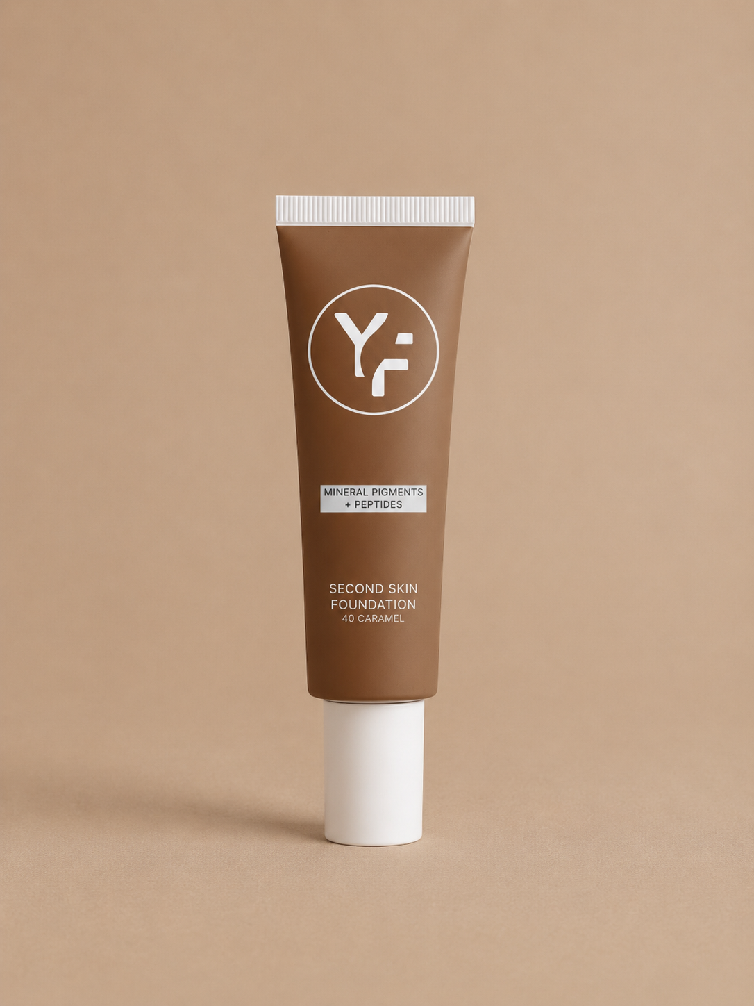 YnFi Second Skin Foundation ~ 40 Caramel